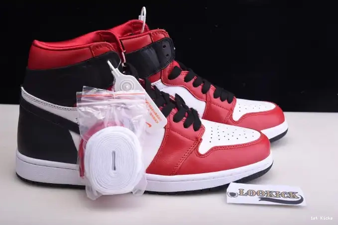 1st Kicks Shoes Satin 1 Air Jordan High WMNS CD0461-601 Snake OG 0503
